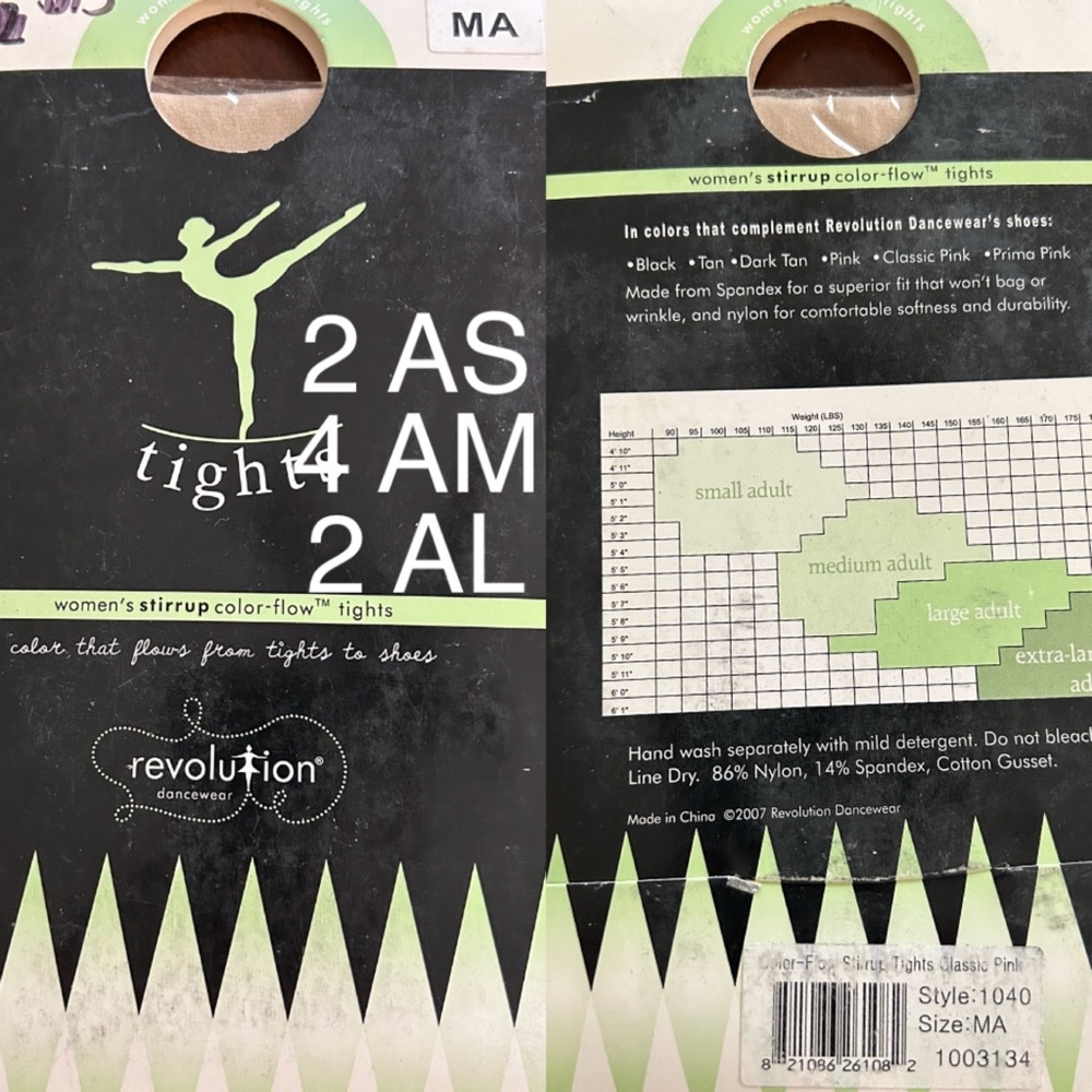 Revolution stirrup tights lot